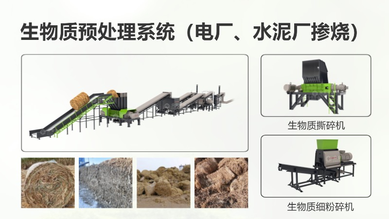 以“智”破局：眾安環(huán)保生物質(zhì)撕碎機(jī)如何打通摻燒發(fā)電的預(yù)處理瓶